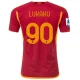 AS Roma El Lukaku #90 Fußballtrikots 2023-24 Heimtrikot Herren