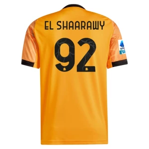 AS Roma Fußballtrikot 2025-26 El Sharwaay #92 Auswärtstrikot Herren