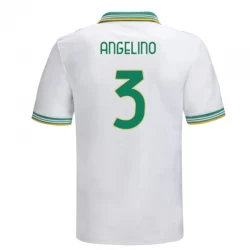 AS Roma Fußballtrikot Angelino #3 2025-26 Ausweichtrikot Herren