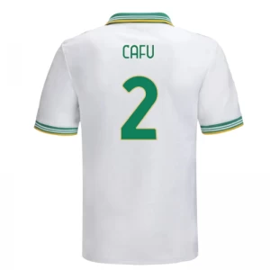 AS Roma Fußballtrikot Cafu #2 2025-26 Ausweichtrikot Herren