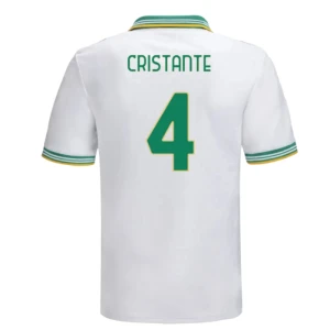 AS Roma Fußballtrikot Cristante #4 2025-26 Ausweichtrikot Herren
