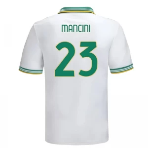 AS Roma Fußballtrikot Mancini #23 2025-26 Ausweichtrikot Herren