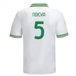 AS Roma Fußballtrikot Ndicka #5 2025-26 Ausweichtrikot Herren