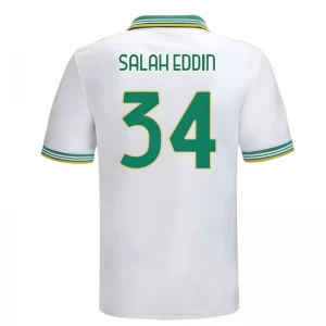 AS Roma Fußballtrikot Salah Eddin #34 2025-26 Ausweichtrikot Herren