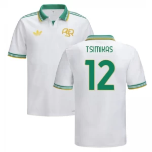 AS Roma Fußballtrikot Tsimikas #12 2025-26 Ausweichtrikot Herren