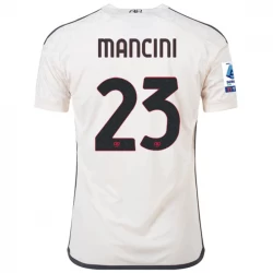AS Roma Fußballtrikots 2023-24 Mancini #23 Auswärtstrikot Herren