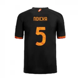 AS Roma Fußballtrikots Ndicka #5 2023-24 Ausweichtrikot Herren