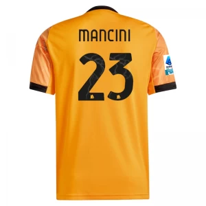 AS Roma Mancini 23 2025-26 Home Fußballtrikot 2025-26 Auswärtstrikot Herren