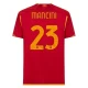 AS Roma Mancini #23 Fußballtrikots 2023-24 Heimtrikot Herren