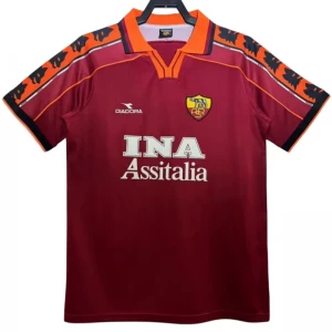 AS Roma Retro Trikot 1998-99 Heim Herren