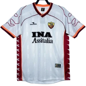 AS Roma Retro Trikot 1999-00 Auswärts Herren