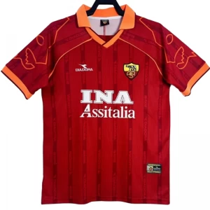 AS Roma Retro Trikot 1999-00 Heim Herren