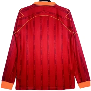 AS Roma Retro Trikot 1999-00 Heim Herren Langarm