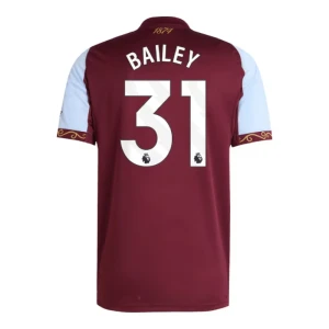 Aston Villa Bailey #31 Fußballtrikot 2025-26 Heimtrikot Herren