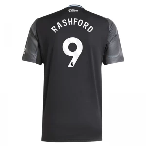 Aston Villa Fußballtrikot 2025-26 Marcus Rashford #9 Auswärtstrikot Herren