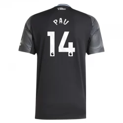 Aston Villa Fußballtrikot 2025-26 Pau #14 Auswärtstrikot Herren