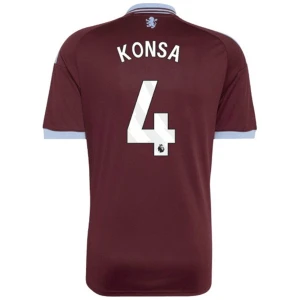 Aston Villa Konsa #4 Fußballtrikot 2026-27 Heimtrikot Herren