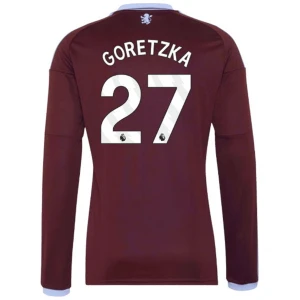 Aston Villa Leon Goretzka #27 Fußballtrikot 2026-27 Heimtrikot Herren Langarm