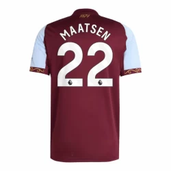 Aston Villa Maatsen #22 Fußballtrikot 2025-26 Heimtrikot Herren