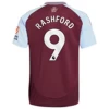 Aston Villa Marcus Rashford #9 Fußballtrikot 2024-25 Heimtrikot Herren