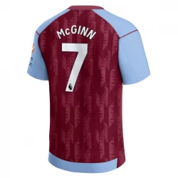Aston Villa McGinn #7 Fußballtrikots 2023-24 Heimtrikot Herren