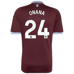 Aston Villa Onana #24 Fußballtrikot 2026-27 Heimtrikot Herren