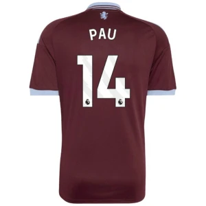 Aston Villa Pau #14 Fußballtrikot 2026-27 Heimtrikot Herren