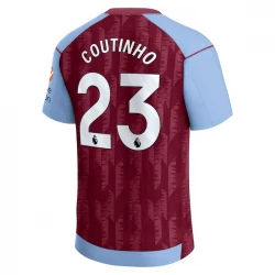 Aston Villa Philippe Coutinho #23 Fußballtrikots 2023-24 Heimtrikot Herren