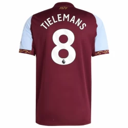 Aston Villa Tielemans #8 Fußballtrikot 2025-26 Heimtrikot Herren
