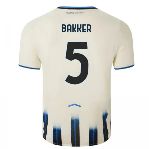 Atalanta BC Fußballtrikot 2025-26 Bakker #5 Auswärtstrikot Herren