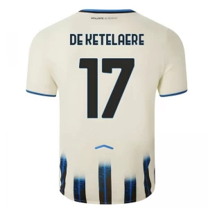 Atalanta BC Fußballtrikot 2025-26 De Ketelaere #17 Auswärtstrikot Herren