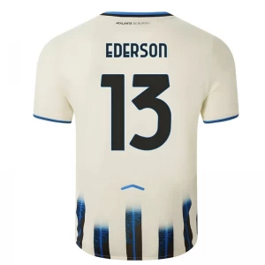 Atalanta BC Fußballtrikot 2025-26 Ederson #13 Auswärtstrikot Herren