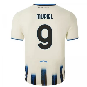 Atalanta BC Fußballtrikot 2025-26 Muriel #9 Auswärtstrikot Herren