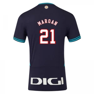 Athletic Club Bilbao Fußballtrikot 2025-26 Maroan #21 Auswärtstrikot Herren