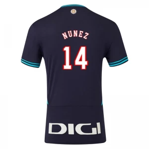 Athletic Club Bilbao Fußballtrikot 2025-26 Nunez #14 Auswärtstrikot Herren
