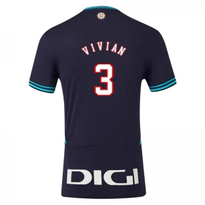 Athletic Club Bilbao Fußballtrikot 2025-26 Vivian #3 Auswärtstrikot Herren