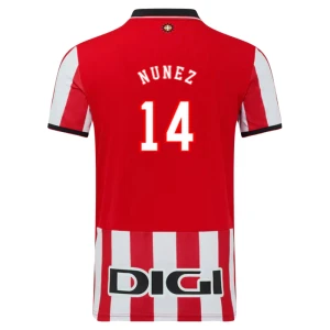 Athletic Club Bilbao Nunez #14 Fußballtrikot 2025-26 Heimtrikot Herren