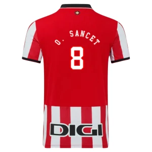 Athletic Club Bilbao O. Sancet #8 Fußballtrikot 2025-26 Heimtrikot Herren