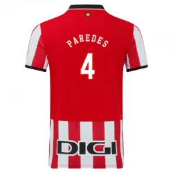 Athletic Club Bilbao Paredes #4 Fußballtrikot 2025-26 Heimtrikot Herren
