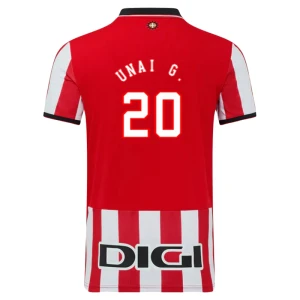 Athletic Club Bilbao Unai G. #20 Fußballtrikot 2025-26 Heimtrikot Herren