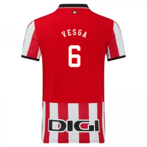 Athletic Club Bilbao Vesga #6 Fußballtrikot 2025-26 Heimtrikot Herren