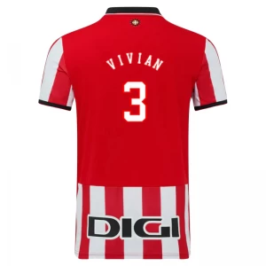 Athletic Club Bilbao Vivian #3 Fußballtrikot 2025-26 Heimtrikot Herren