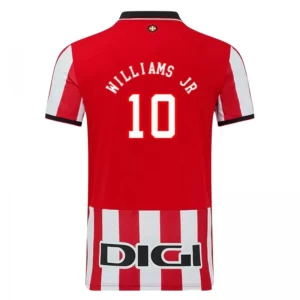 Athletic Club Bilbao William Jr #10 Fußballtrikot 2025-26 Heimtrikot Herren