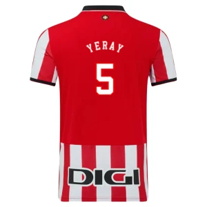 Athletic Club Bilbao Yeray #5 Fußballtrikot 2025-26 Heimtrikot Herren
