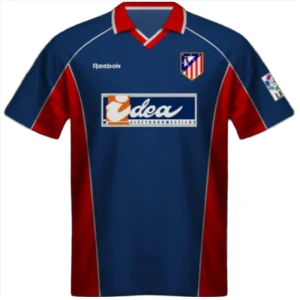 Atlético Madrid 2000-01 Auswärtstrikot