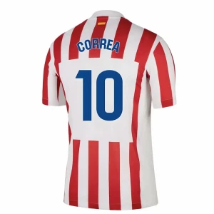 Atlético Madrid Correa #10 Fußballtrikot 2025-26 Heimtrikot Herren