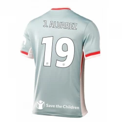 Atlético Madrid Fußballtrikot 2024-25 UCL J. Alvarez #19 Auswärtstrikot Herren