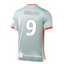 Atlético Madrid Fußballtrikot 2024-25 UCL Sorloth #9 Auswärtstrikot Herren