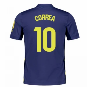 Atlético Madrid Fußballtrikot 2025-26 Correa #10 Auswärtstrikot Herren