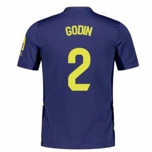 Atlético Madrid Fußballtrikot 2025-26 Godin #2 Auswärtstrikot Herren